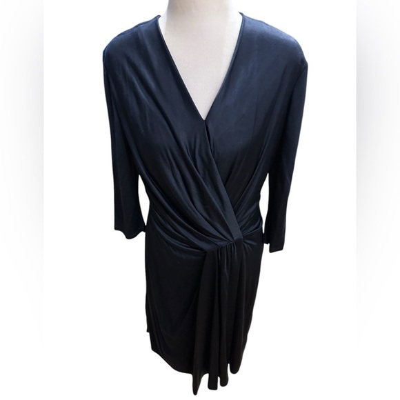 Hugo Boss Jersey openblue midi dress size M - Picture 3 of 15